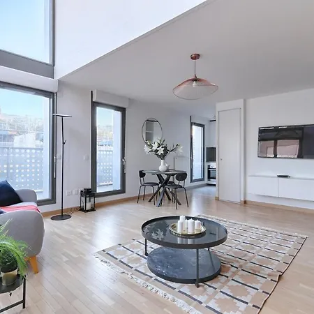 Charming Near Philharmonie Apartment Pantin